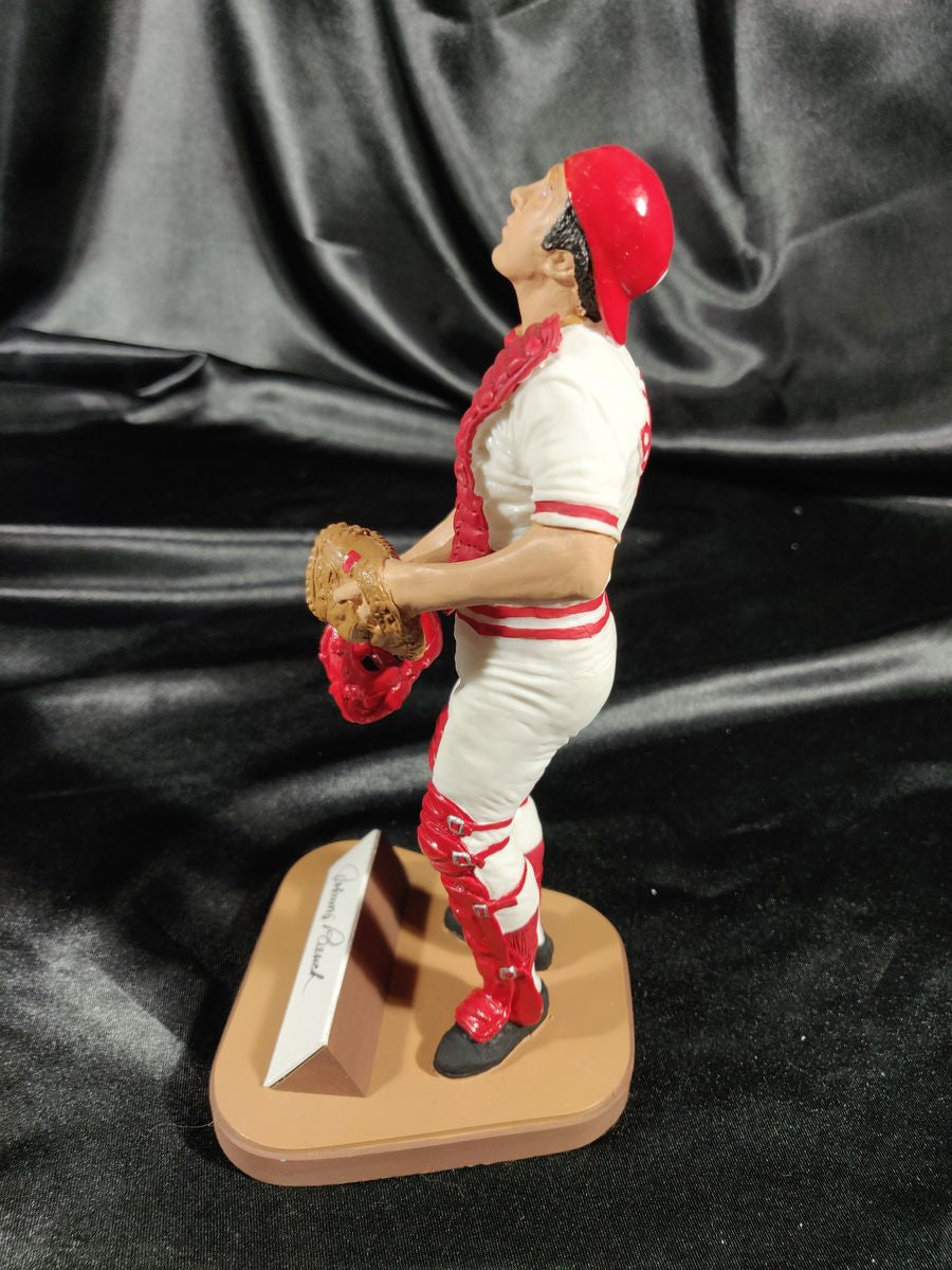 Gartlan Johnny Bench Autographed Cold Cast Baseball Figure #1747/1989 Certified