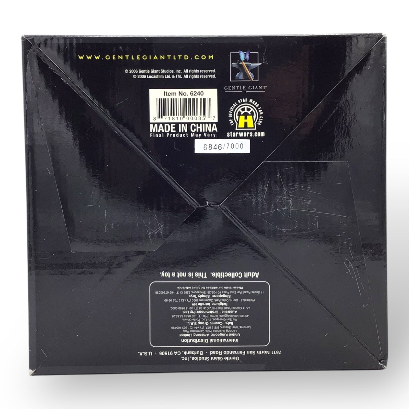 Gentle Giant Star Wars 30th Anniversary Chewbacca Mini Bust - LE