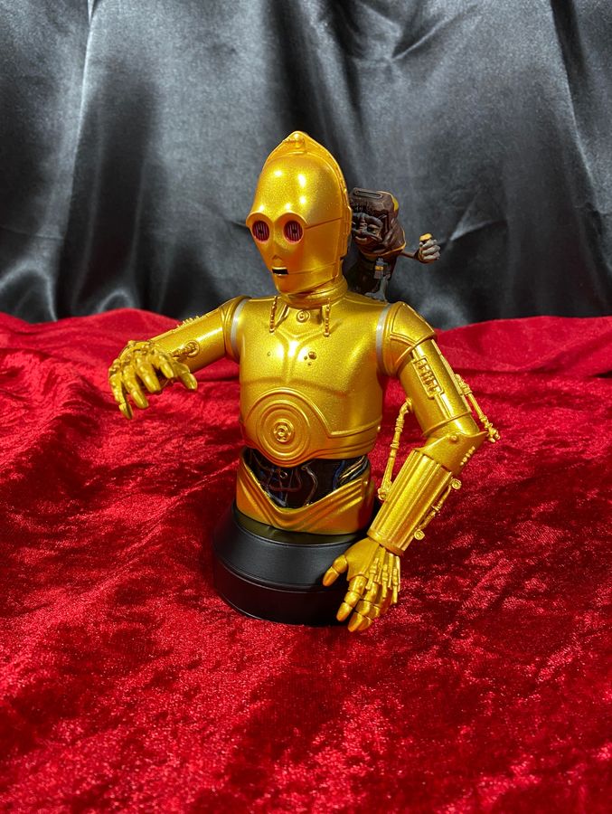 Diamond Select Star Wars Statues C-3PO & Babu Frik 1/6 6 Bust Limited  Edition (The Rise of Skywalker)