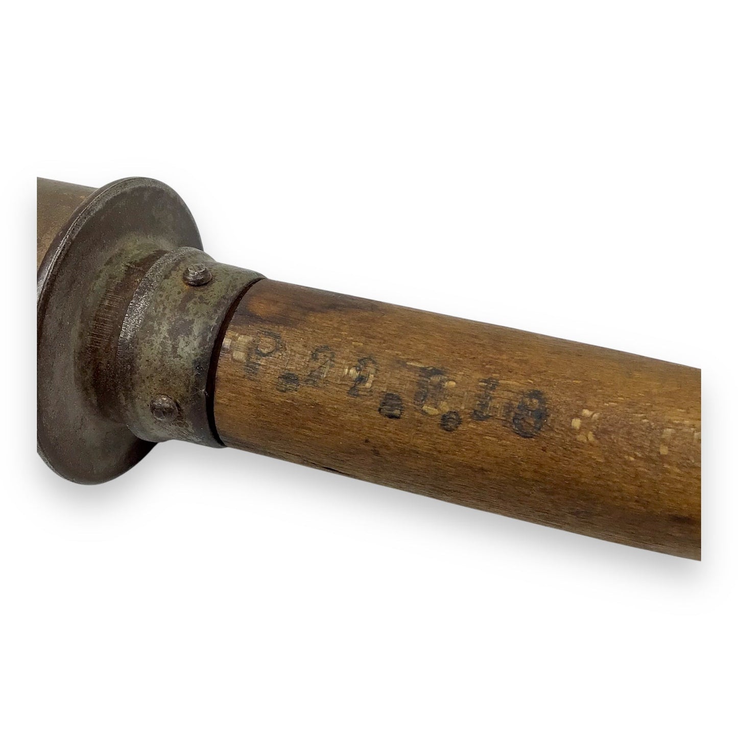 German WW1 Model 1915 Stielhandgranate Grenade w/ Intact Marking