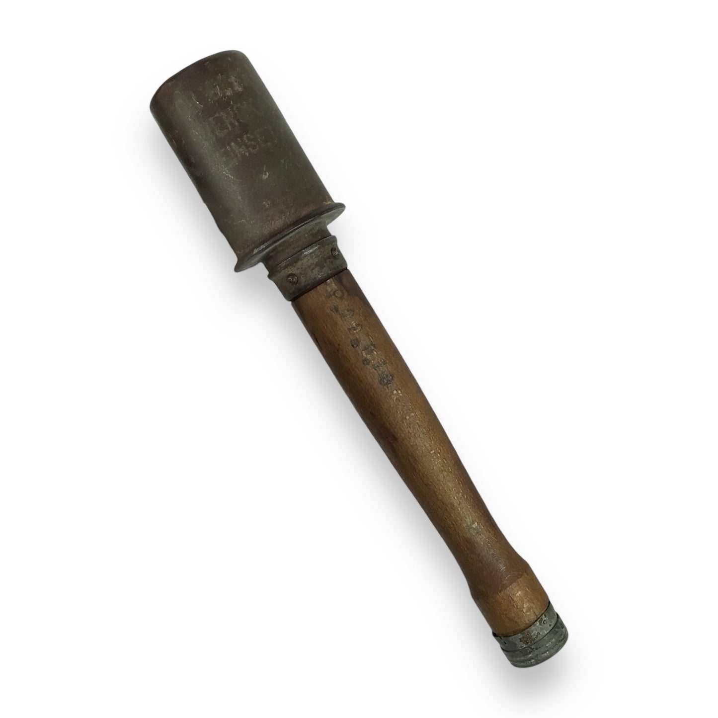 German WW1 Model 1915 Stielhandgranate Grenade w/ Intact Marking
