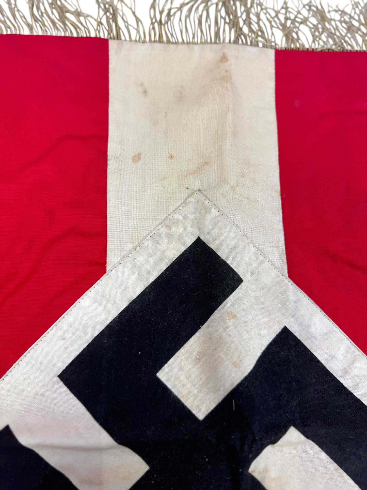 German WW2 Hitler Youth (Jugend) Officer Level Trumpet Banner Flag