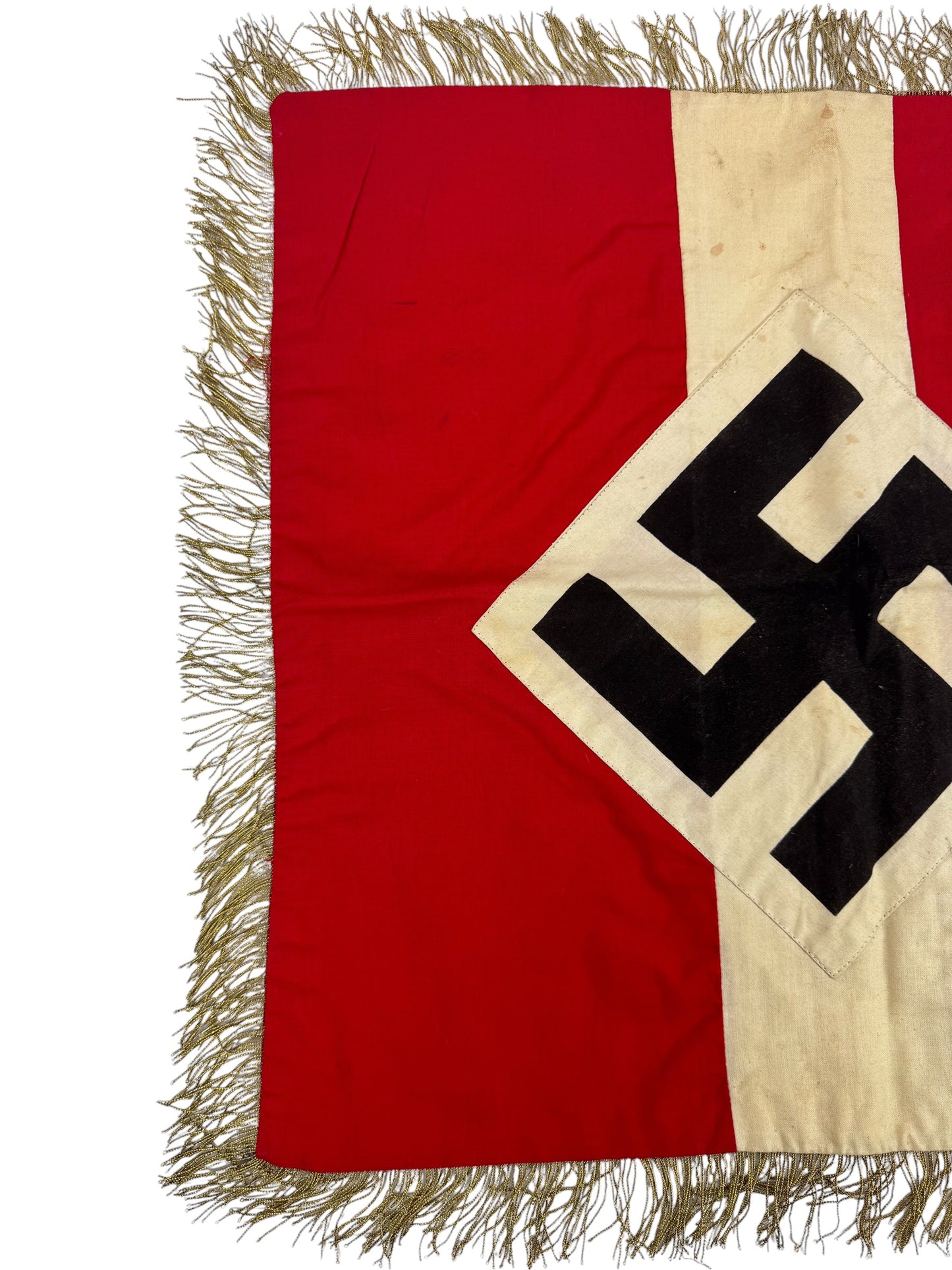 German WW2 Hitler Youth (Jugend) Officer Level Trumpet Banner Flag