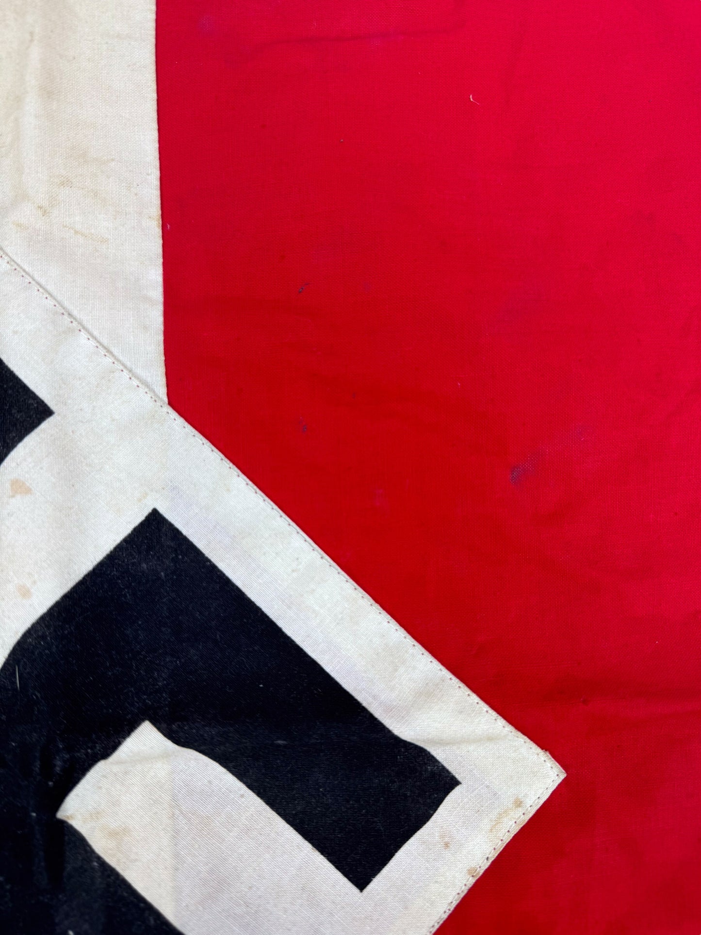 German WW2 Hitler Youth (Jugend) Officer Level Trumpet Banner Flag