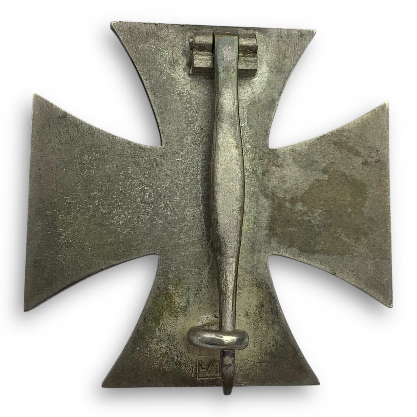 German WW2 Iron Cross 1st Class EK1 Maker Marked "L/11" Wilhelm Deumer