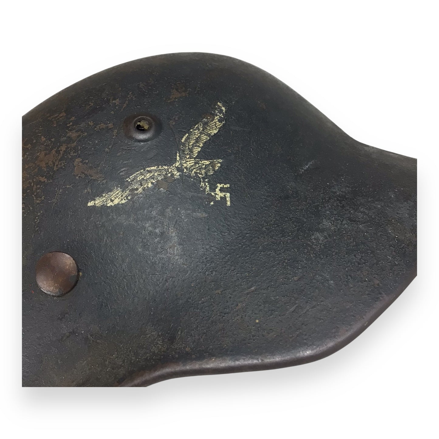 German WW2 Luftwaffe M40 Steel Helmet w/ Eagle Decal
