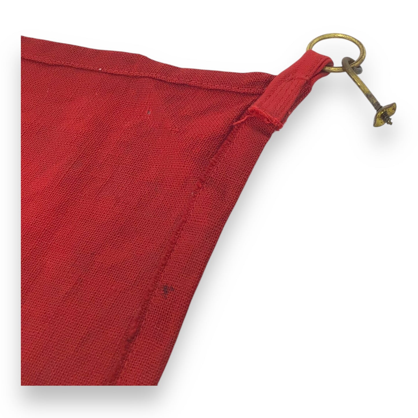 German WW2 NSDAP Insignia Flag Folded with Metal Ringlets