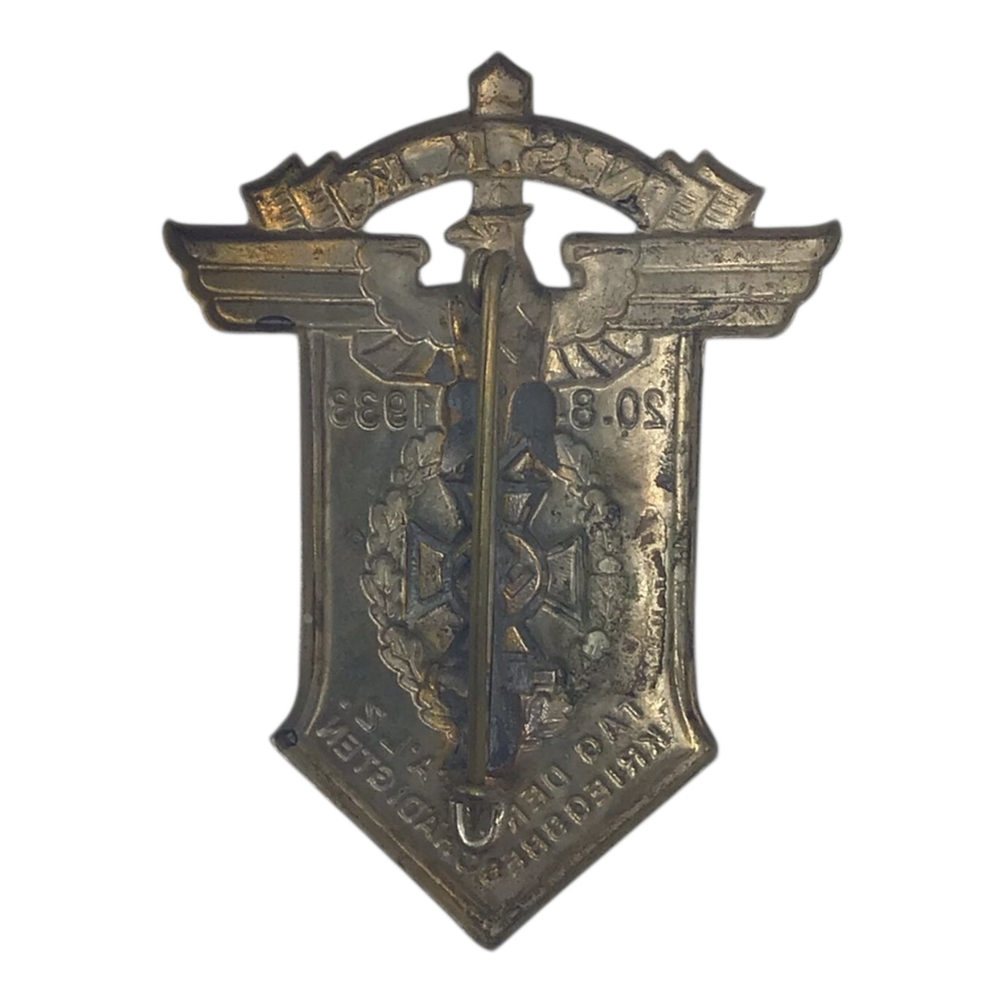 German WW2 NSKK 1933 Day of the War Veterans Badge