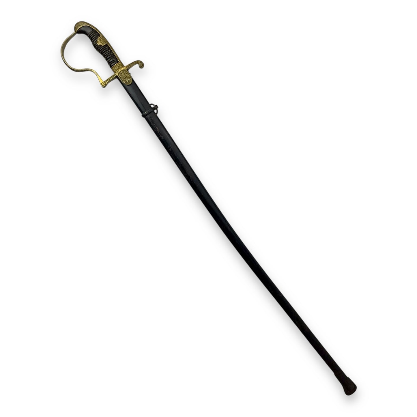 German WW2 Nazi Officer Dress Sword by Emil Voos, Solingen - 40"