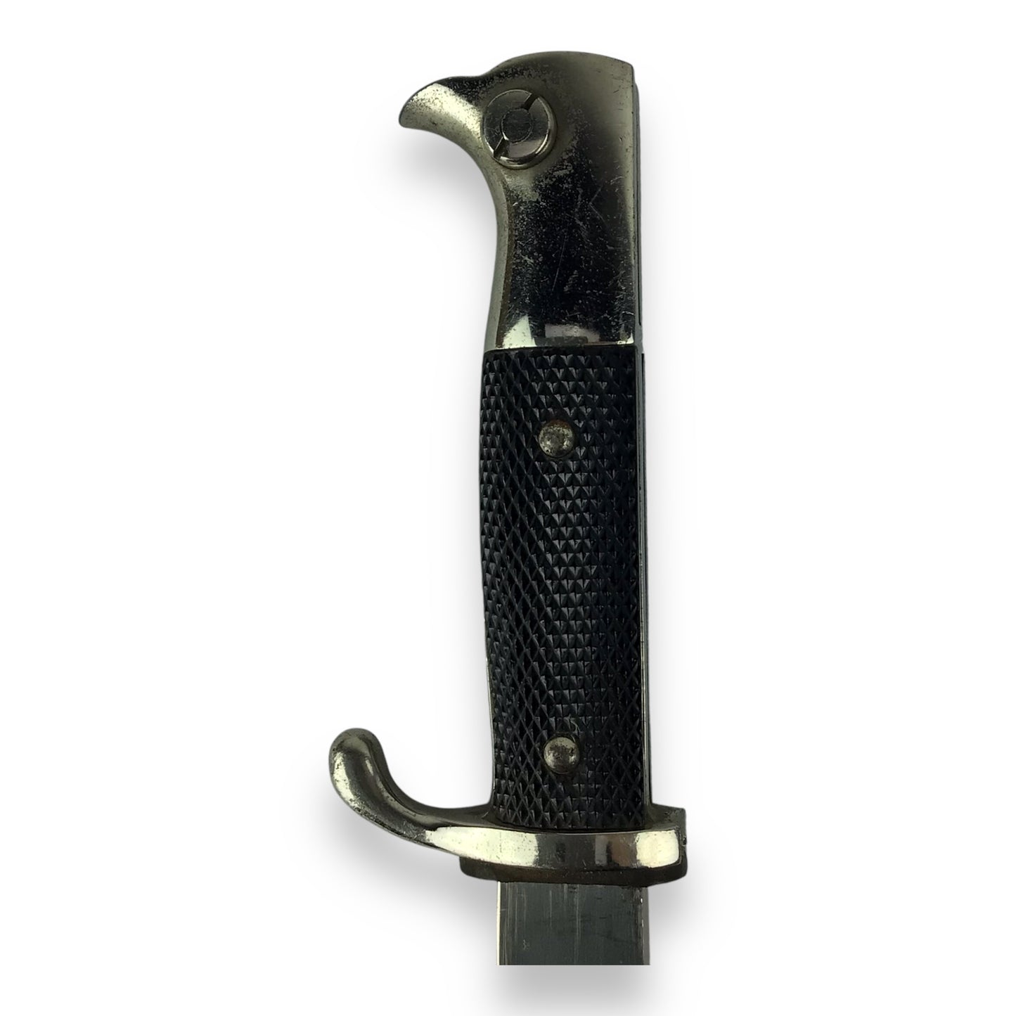 German WW2 Police Bayonette w/ sheath inscribed Veteran SSN