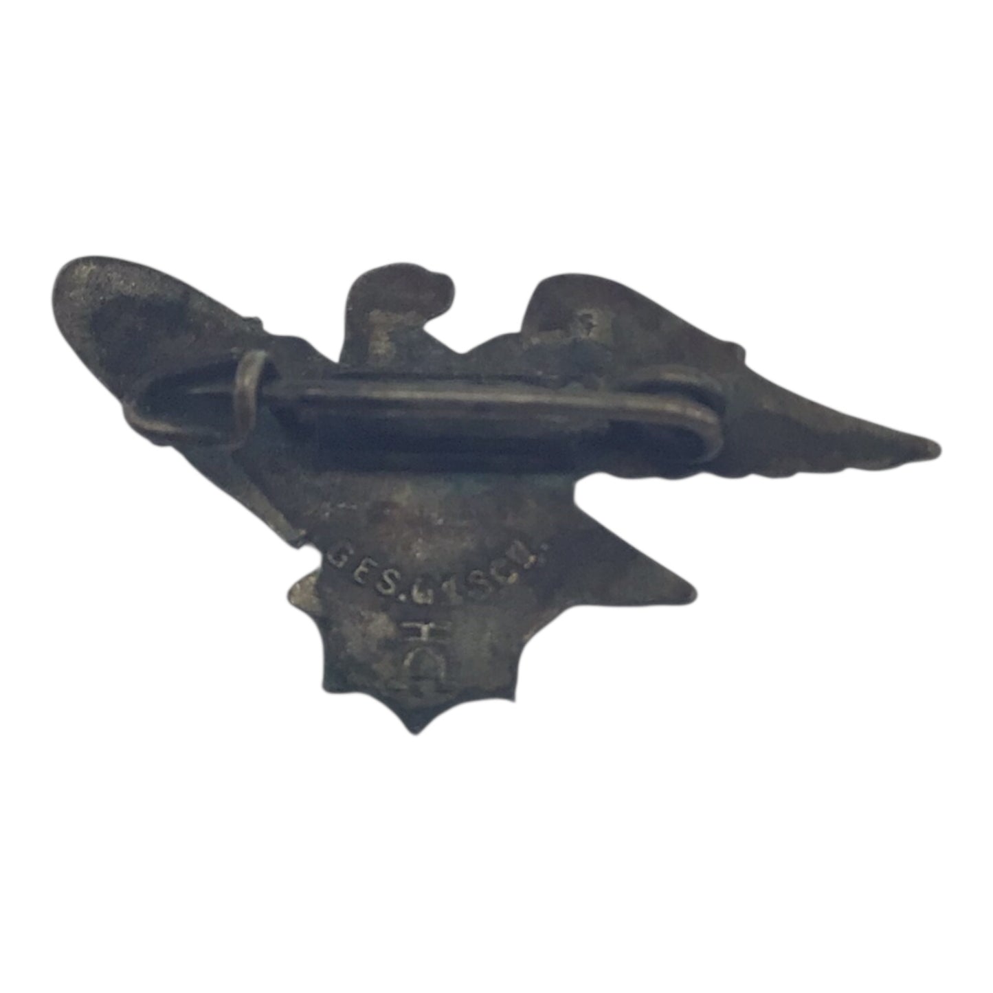German WW2 RLB (Reichsluftschutzbund) Membership Eagle Pin 2nd Pattern