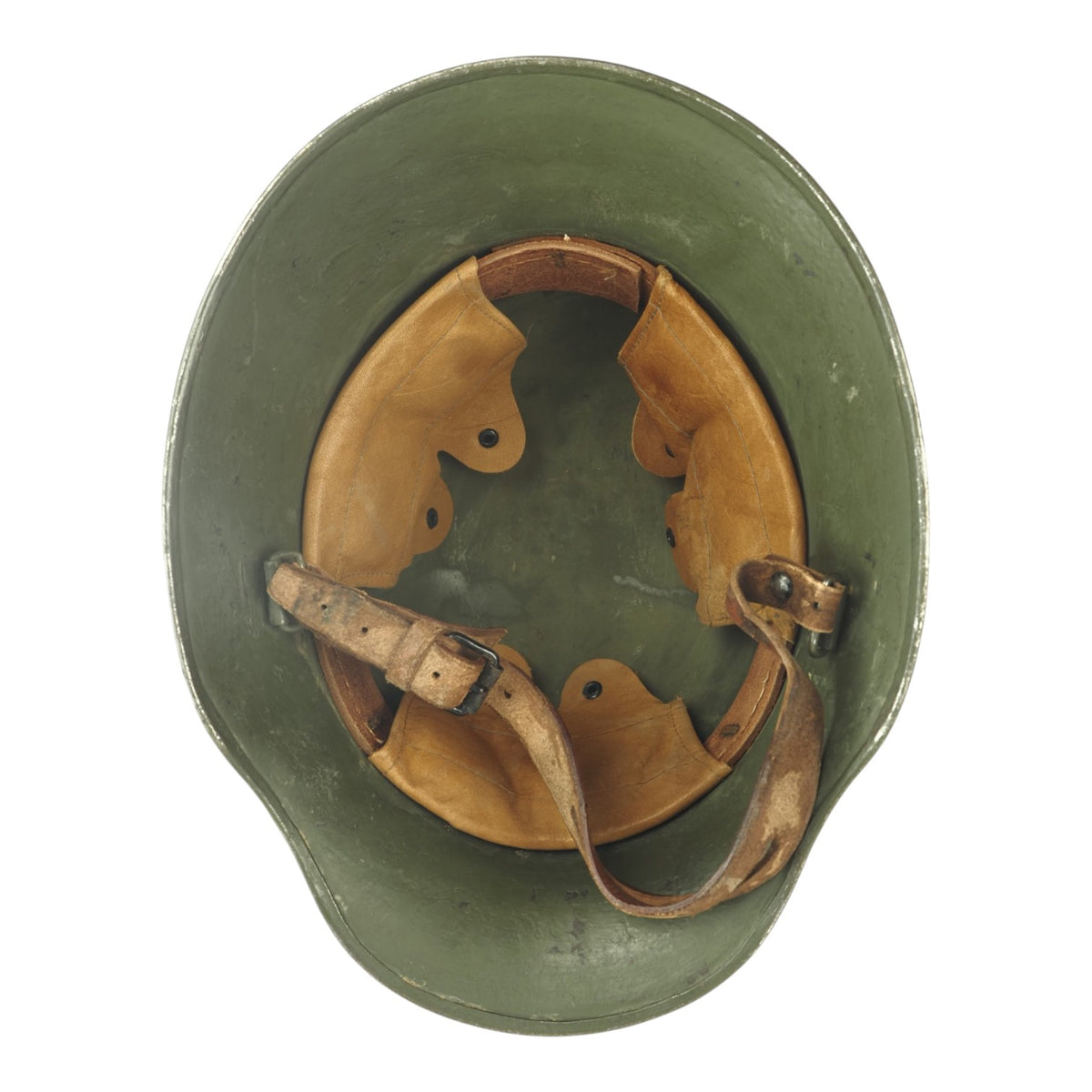 German WWI Transitional Finnish Kev Os 4 Helmet | Death’s Head Paint | Complete Liner & Chinstrap