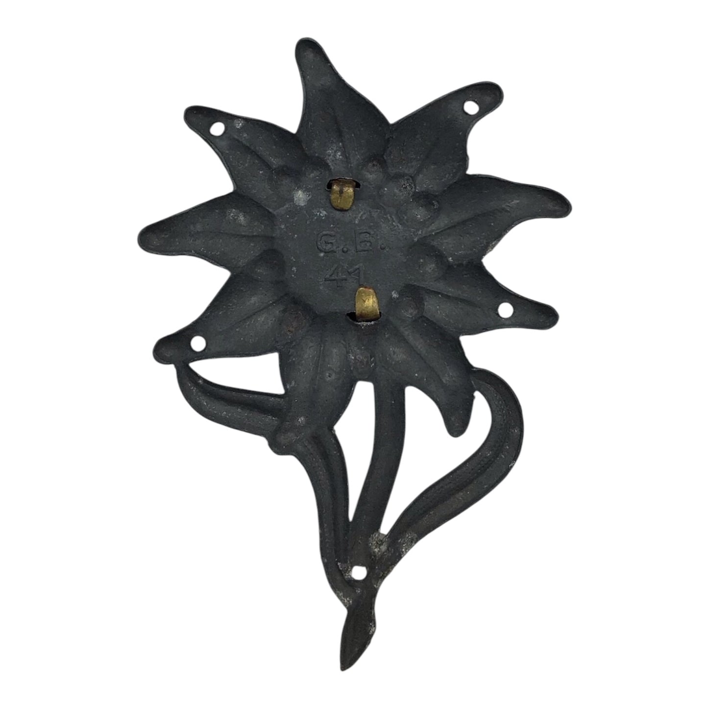 German WWII Allgemeine-SS M43 Field Cap with Edelweiss, Nesmith Museum Provenance