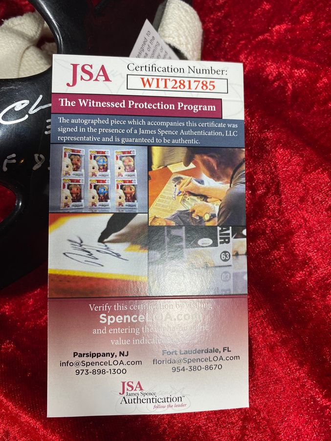 Gerry Cheevers Vintage Hockey Mask - Signed HOF 85 JSA Certified