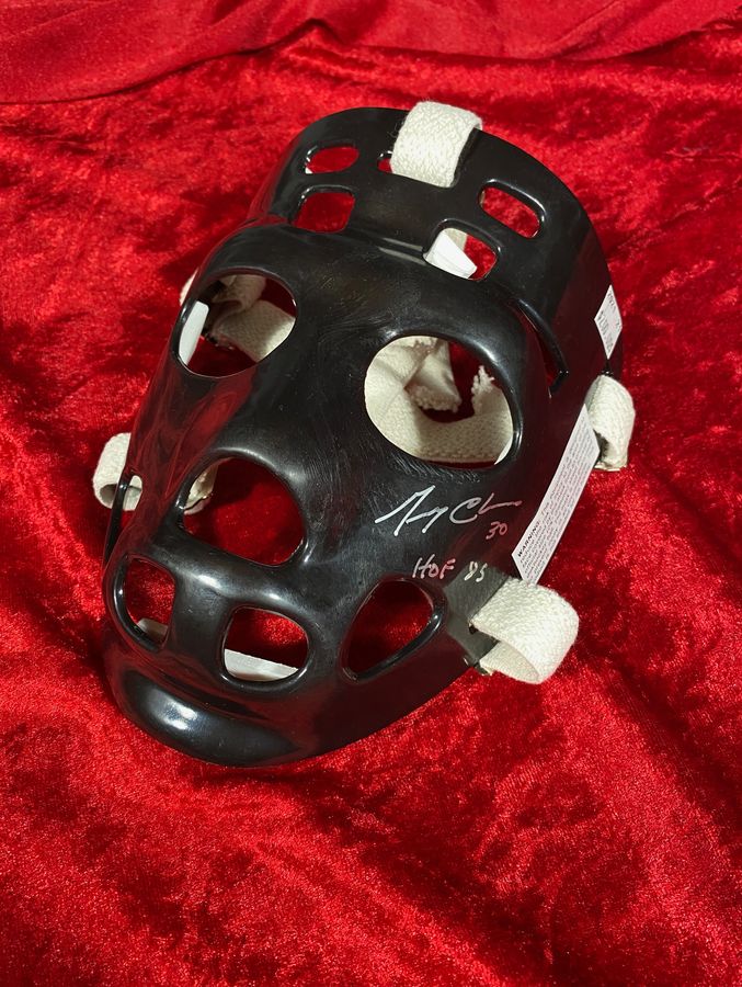 Gerry Cheevers Vintage Hockey Mask - Signed HOF 85 JSA Certified