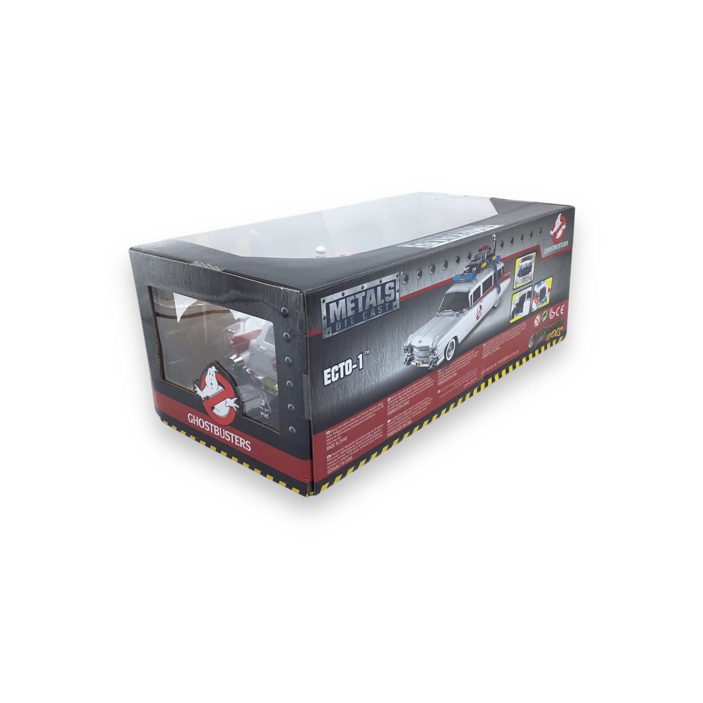 Ghostbusters Ecto-1 Hollywood Rides Jada Toys Metals Die-Cast – Collectible Car (New in Box)