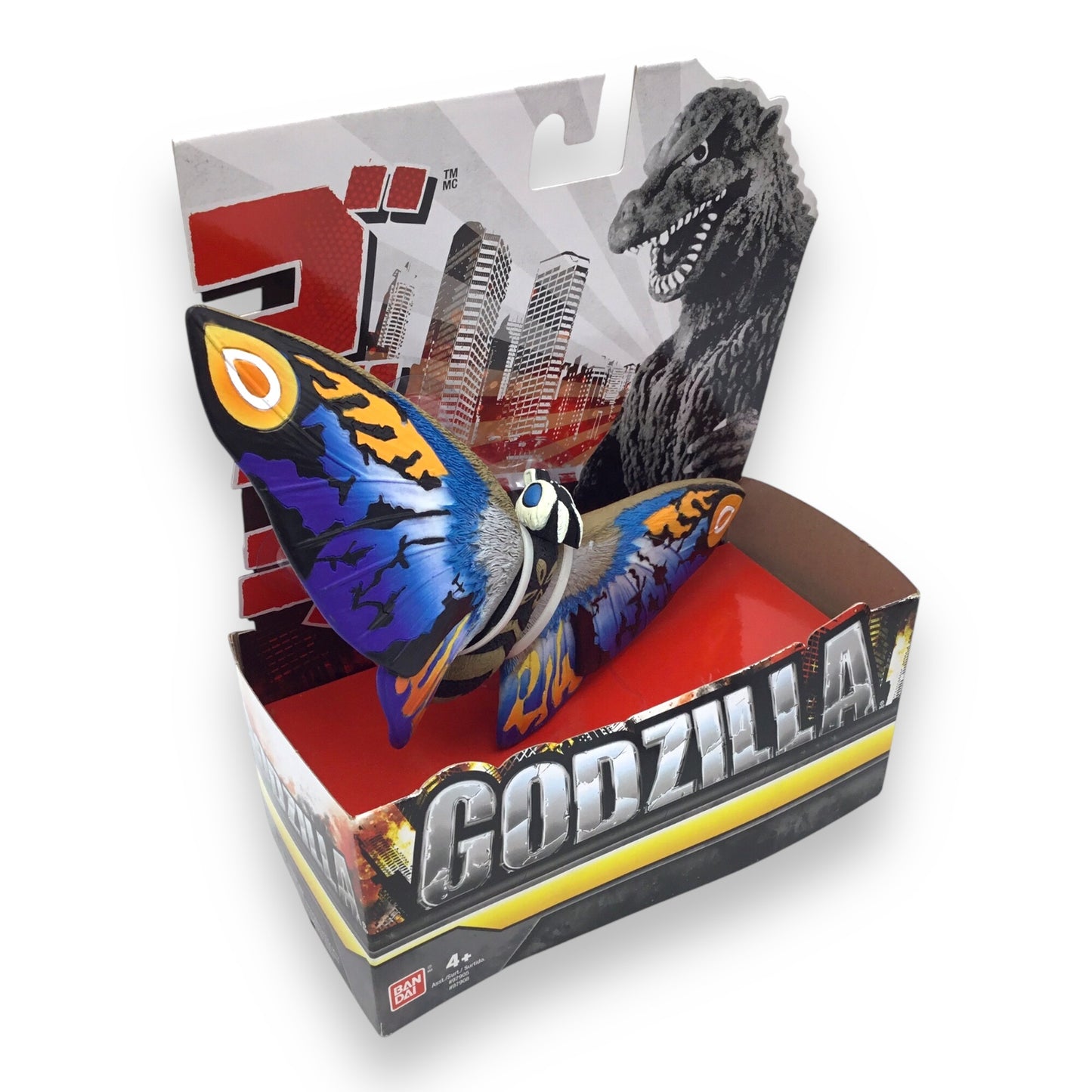 Godzilla Mothra 7" Figure Bandai 2018 Godzilla Collection New on Card