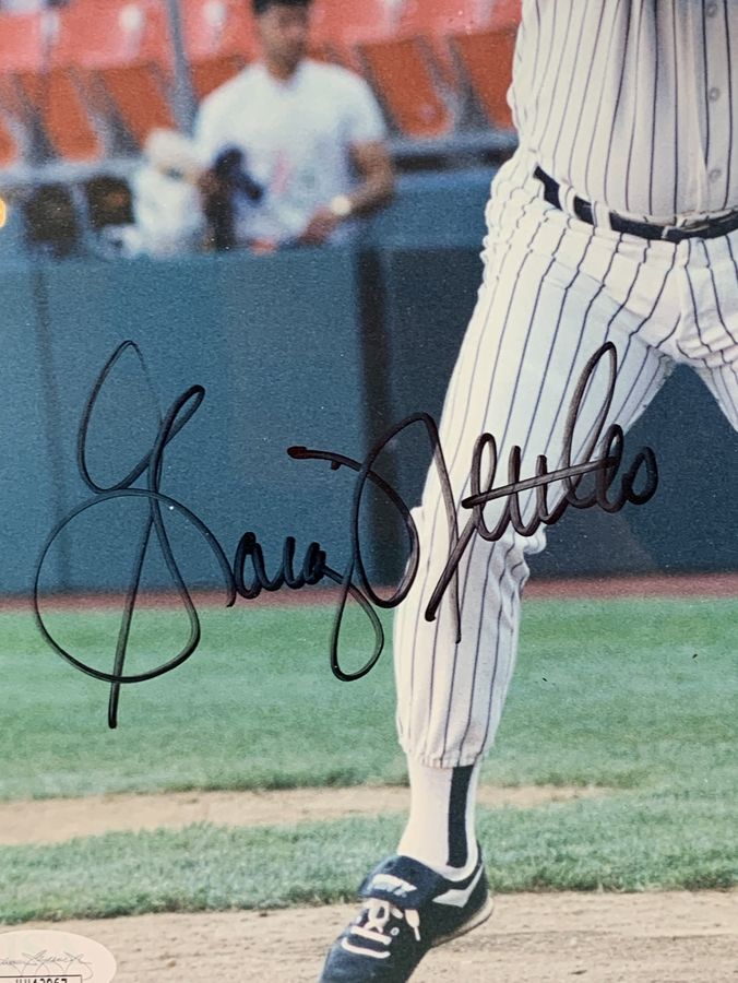 Graig Nettles Signed Yankees Photo on Plaque, JSA Certified