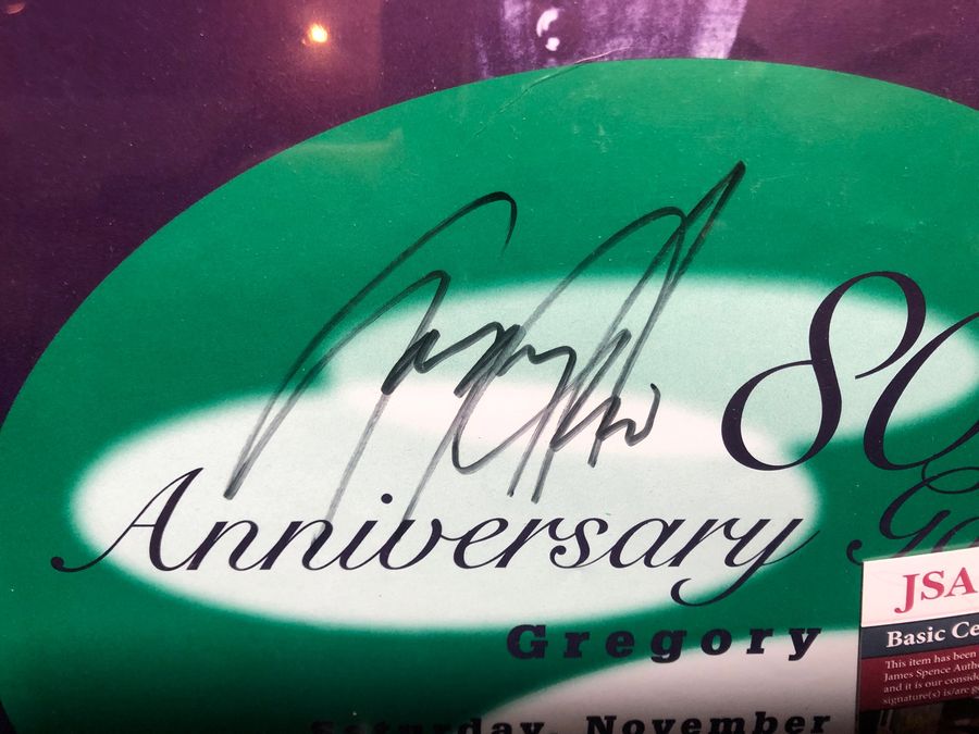 Gregory Hines autograph w/ JSA Certification