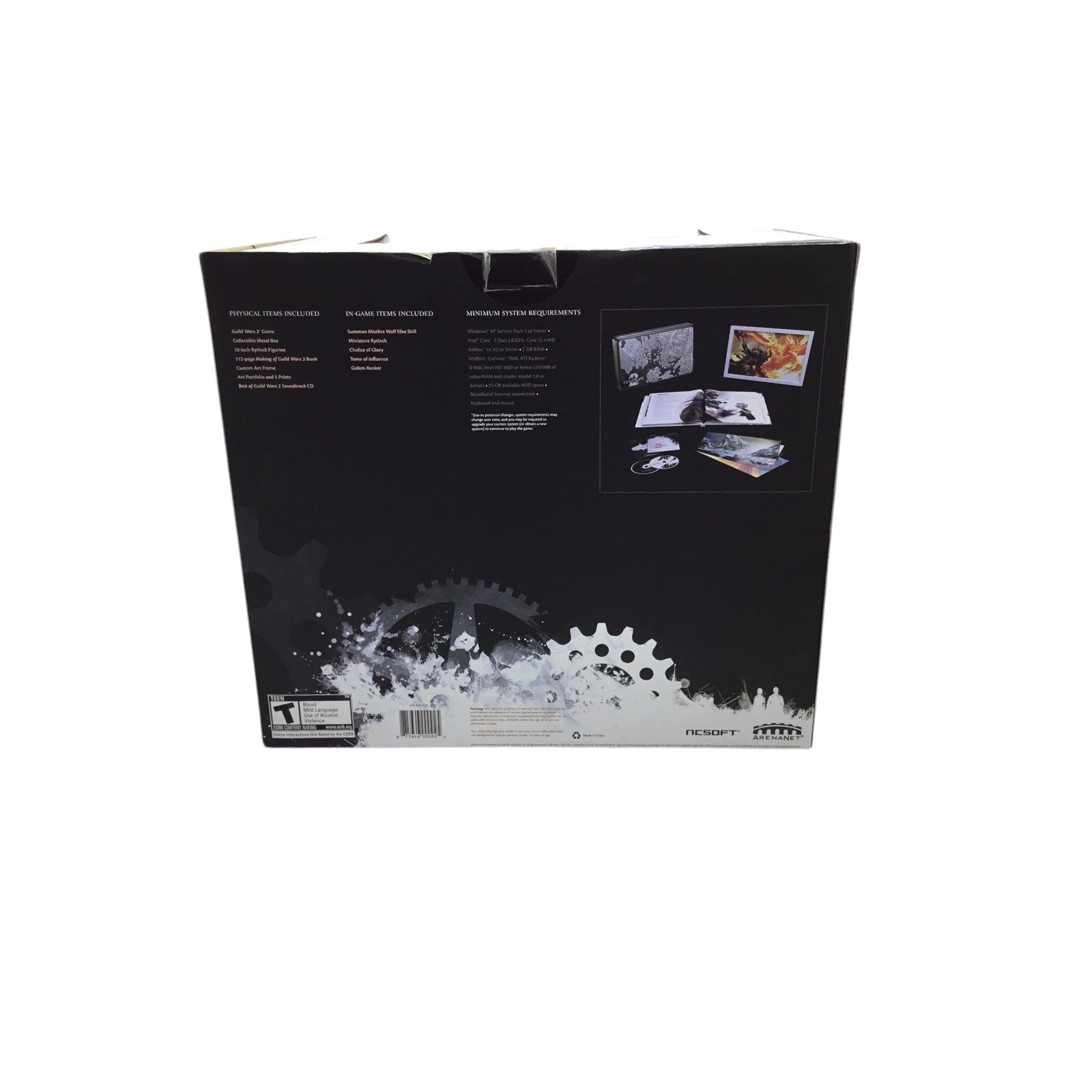 Guild Wars 2 Collector's Edition with Rytlock Statue in Box