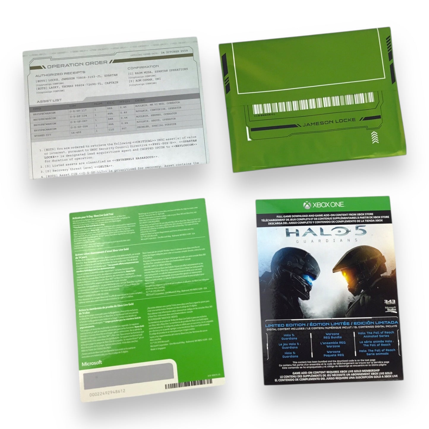 Halo 5: Guardians Limited Collector’s Edition Box Set – Xbox One (Microsoft, 2015)