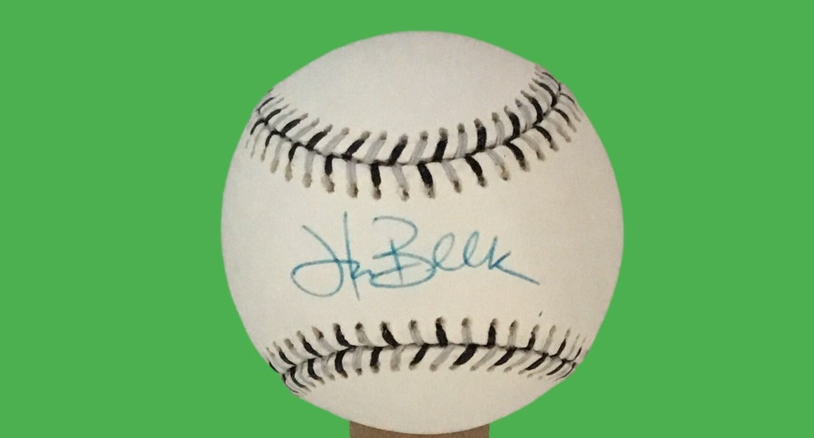 Hank Blalock Guaranteed Authentic Autographed Baseball