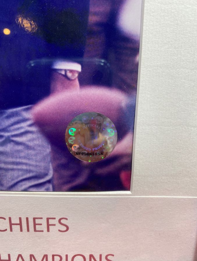 Hank Stram Signed 8x10 Framed Photo, Super Bowl IV Chiefs Legend