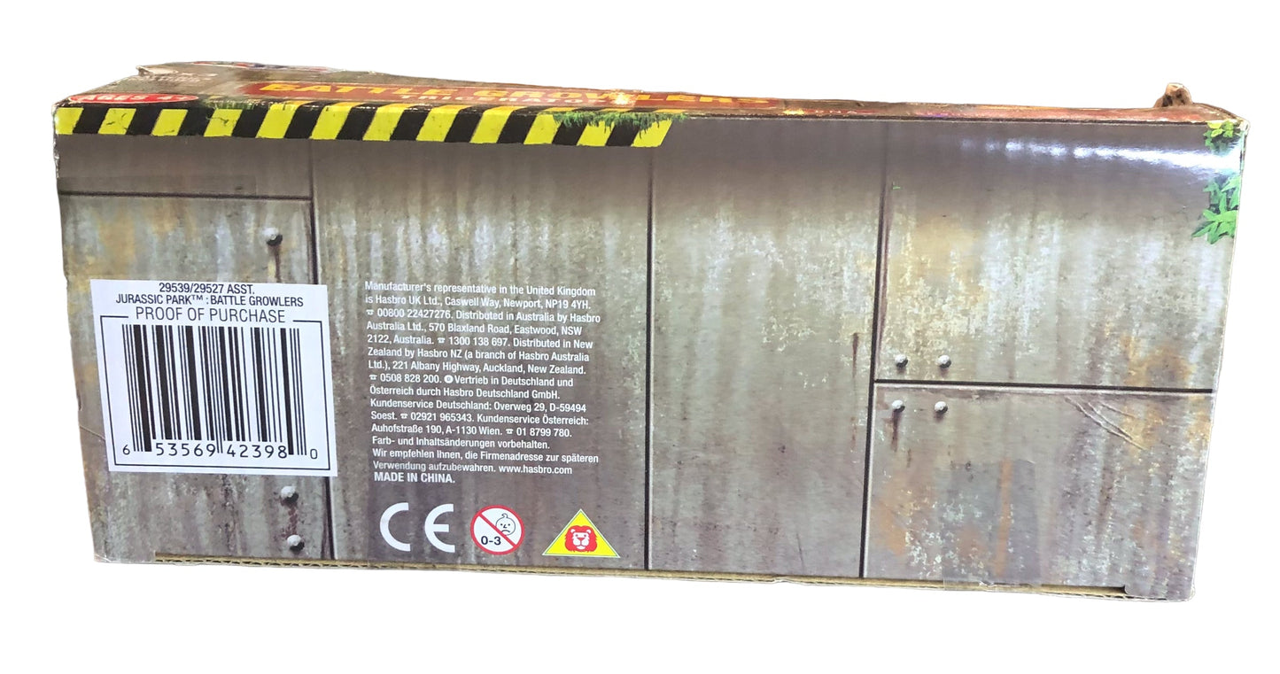 Hasbro 2009 Jurassic Park Battle Growlers Triceratops Action Figure