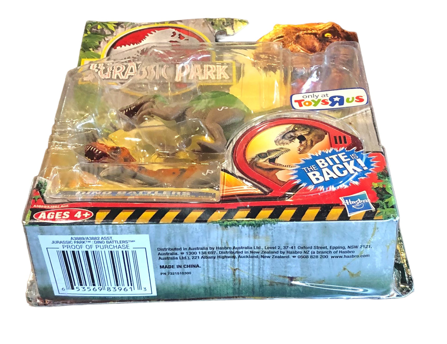 Hasbro 2012 Jurassic Park Dino Battlers Spinosaurus vs Tyrannosaurus Rex Action Figures