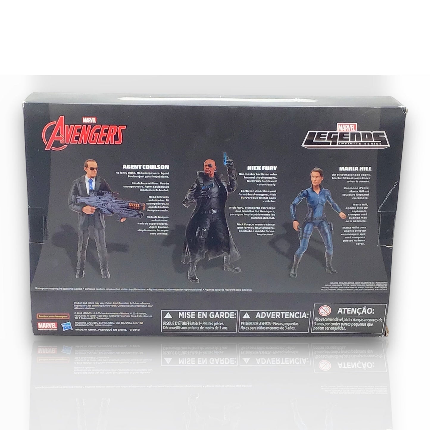 Hasbro Marvel Avengers Legends Agents of Shield - 3 Pack