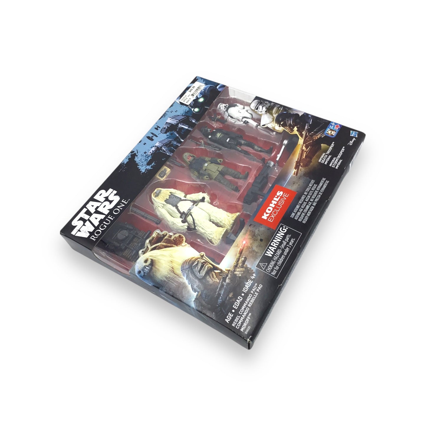Hasbro Star Wars: Rogue One – Kohl’s Exclusive 4-Pack | Rebel Commando Pao, Moroff, Imperial Death Trooper, Stormtrooper | Factory-Sealed