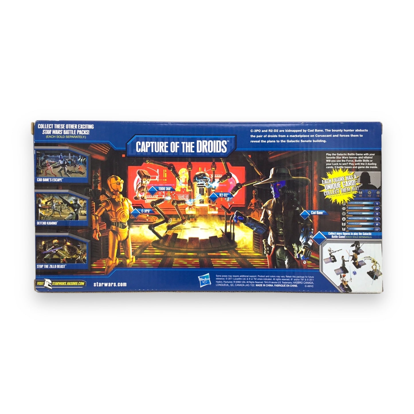 Hasbro Star Wars: The Clone Wars “Capture of the Droids” Battle Pack | Sealed & Unopened | 2011 Release