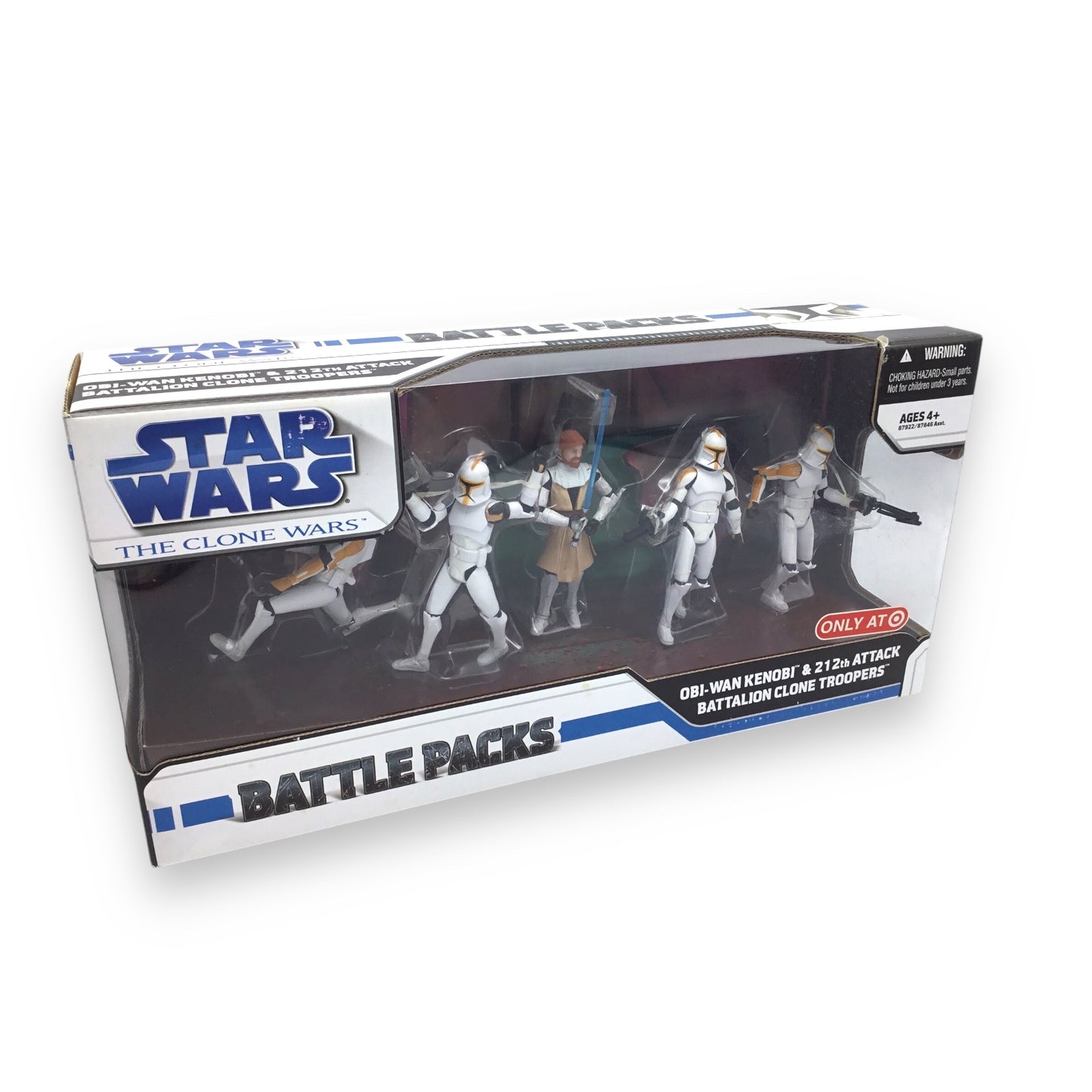 Hasbro Star Wars: The Clone Wars – Obi-Wan Kenobi & 212th Battalion Clone Troopers (Target Exclusive, 2009) – Sealed