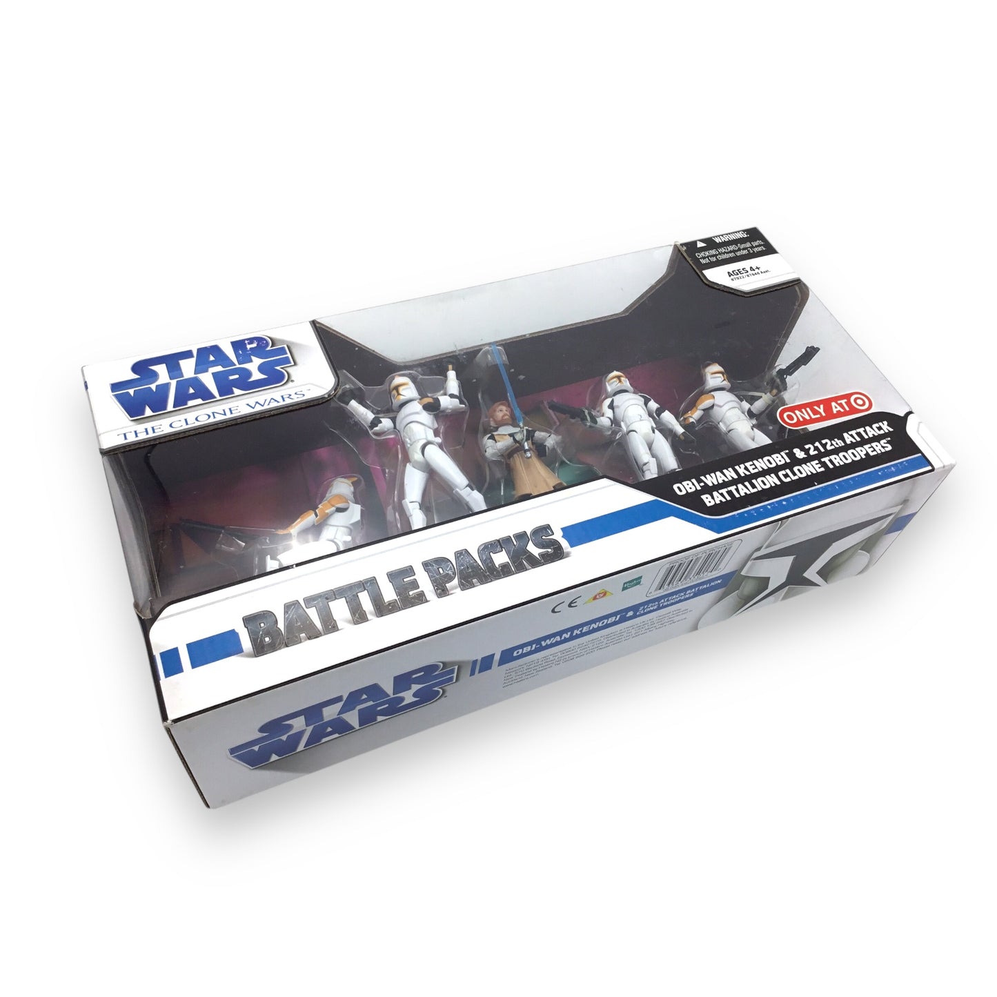 Hasbro Star Wars: The Clone Wars – Obi-Wan Kenobi & 212th Battalion Clone Troopers (Target Exclusive, 2009) – Sealed