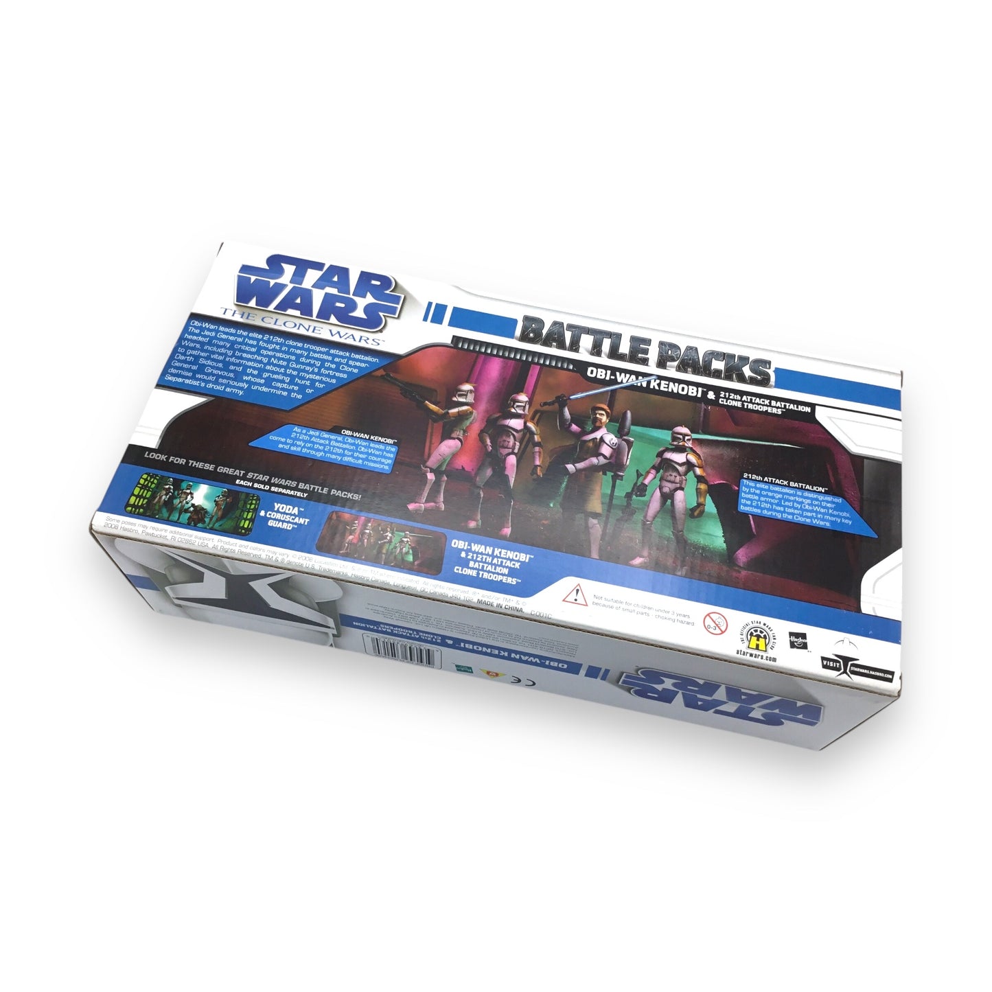Hasbro Star Wars: The Clone Wars – Obi-Wan Kenobi & 212th Battalion Clone Troopers (Target Exclusive, 2009) – Sealed