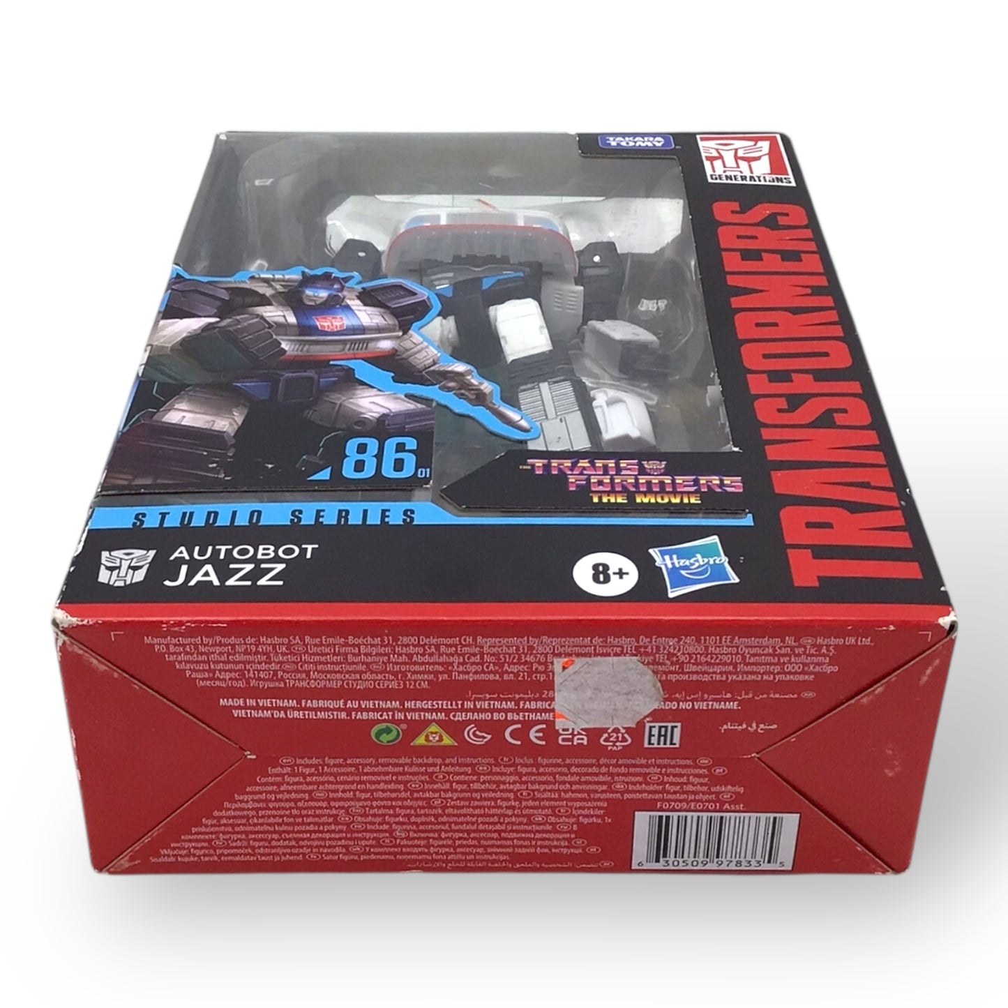 Hasbro Transformers Studio Series 86-01 Deluxe Autobot Jazz Figure