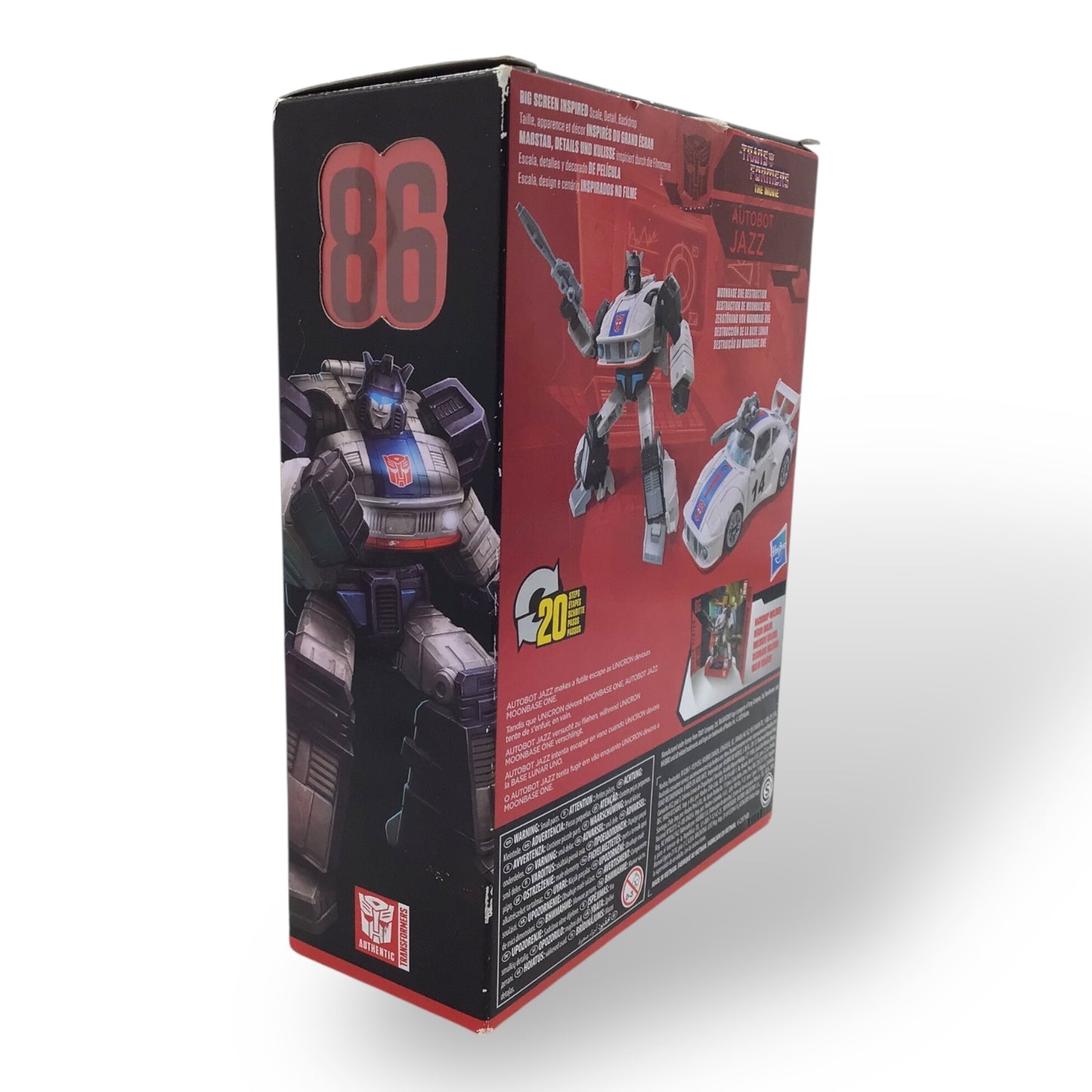 Hasbro Transformers Studio Series 86-01 Deluxe Autobot Jazz Figure