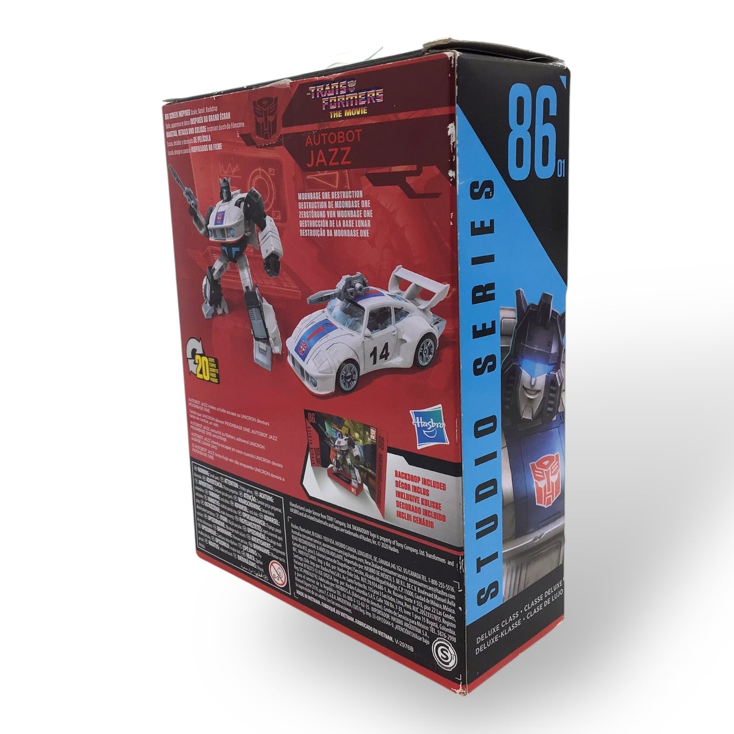 Hasbro Transformers Studio Series 86-01 Deluxe Autobot Jazz Figure