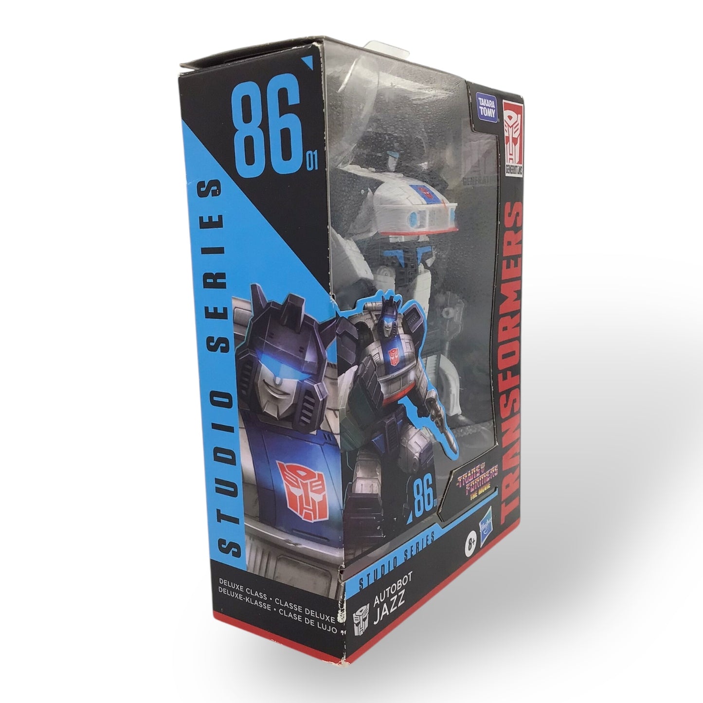Hasbro Transformers Studio Series 86-01 Deluxe Autobot Jazz Figure