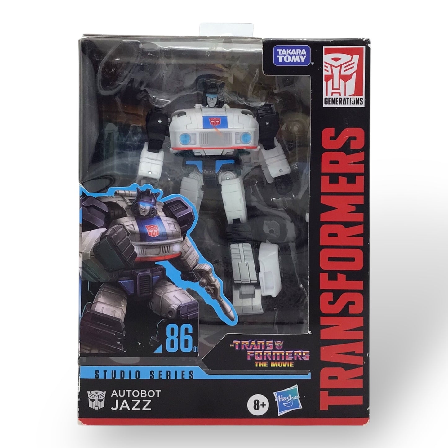 Hasbro Transformers Studio Series 86-01 Deluxe Autobot Jazz Figure
