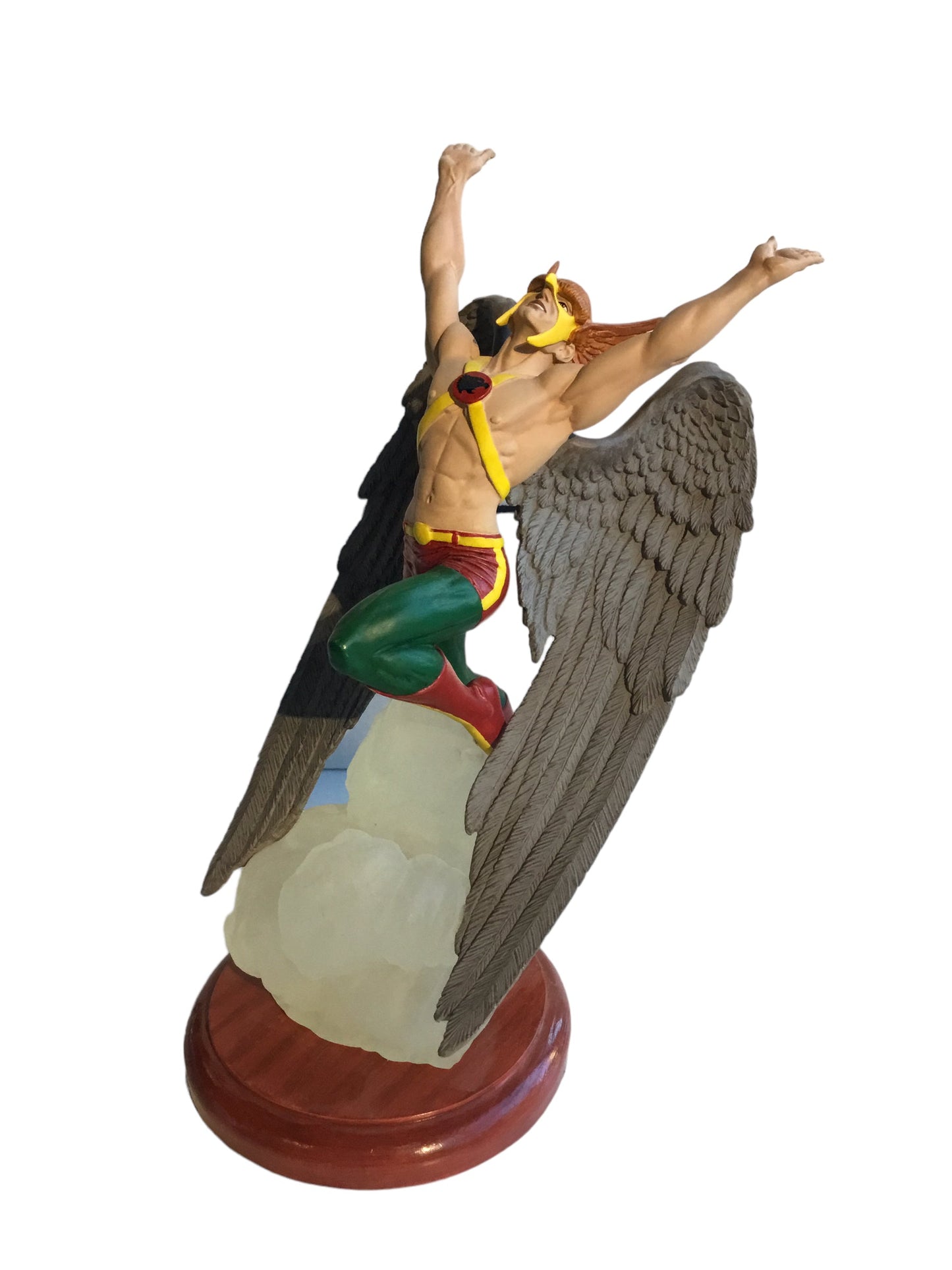 Hawkman Limited Edition Porcelain Statue - Joe Kubert signed print - DC Comics 2001