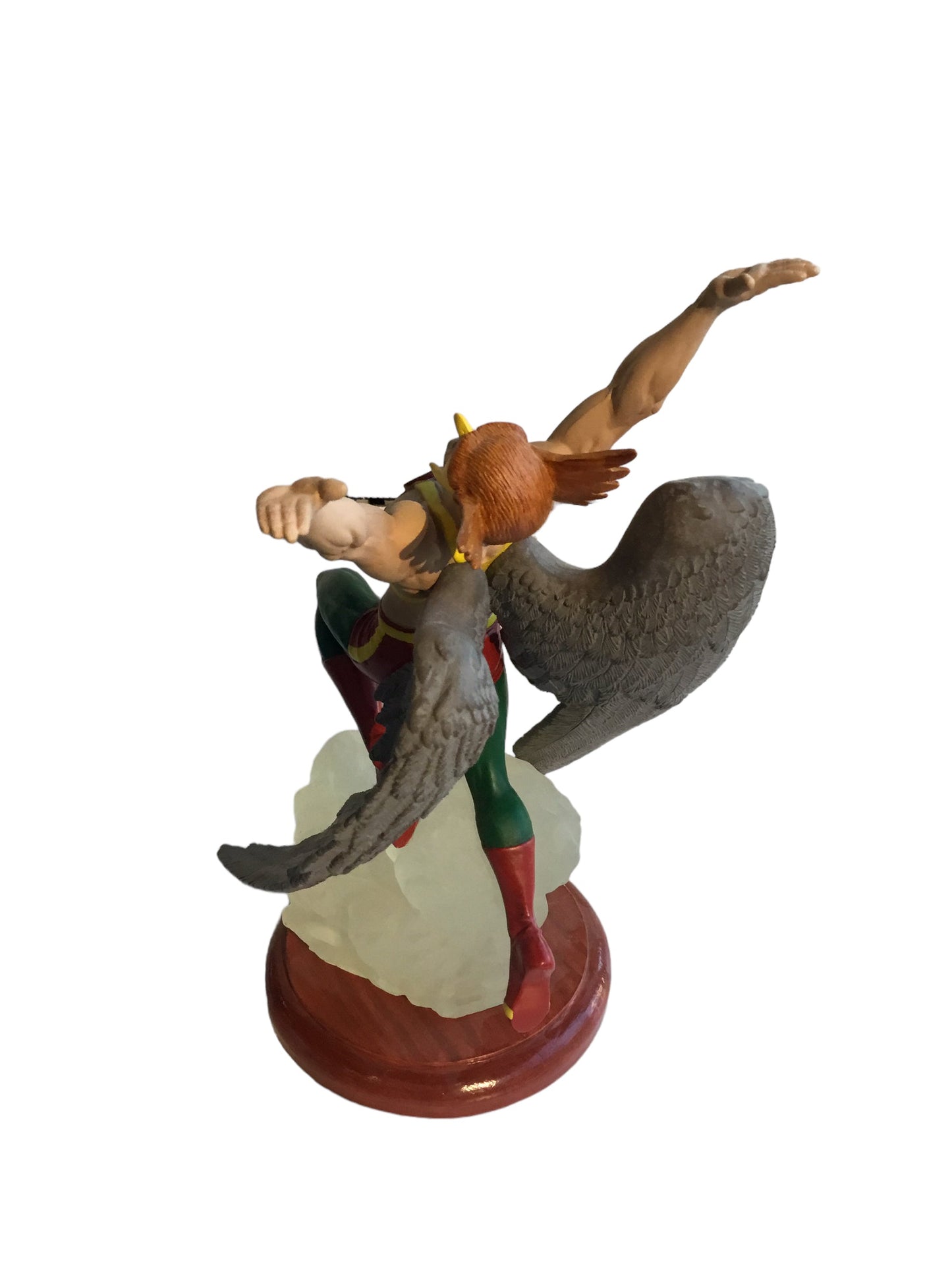 Hawkman Limited Edition Porcelain Statue - Joe Kubert signed print - DC Comics 2001