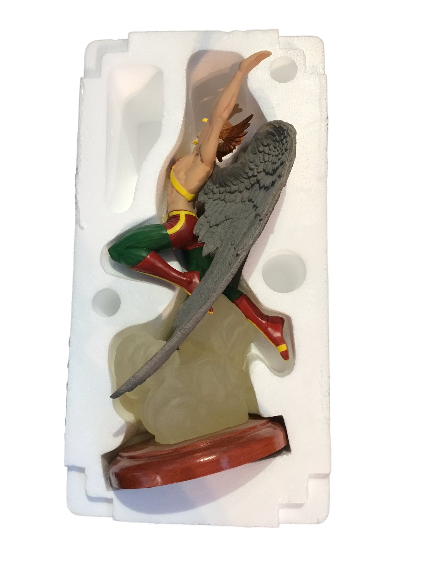 Hawkman Limited Edition Porcelain Statue - Joe Kubert signed print - DC Comics 2001