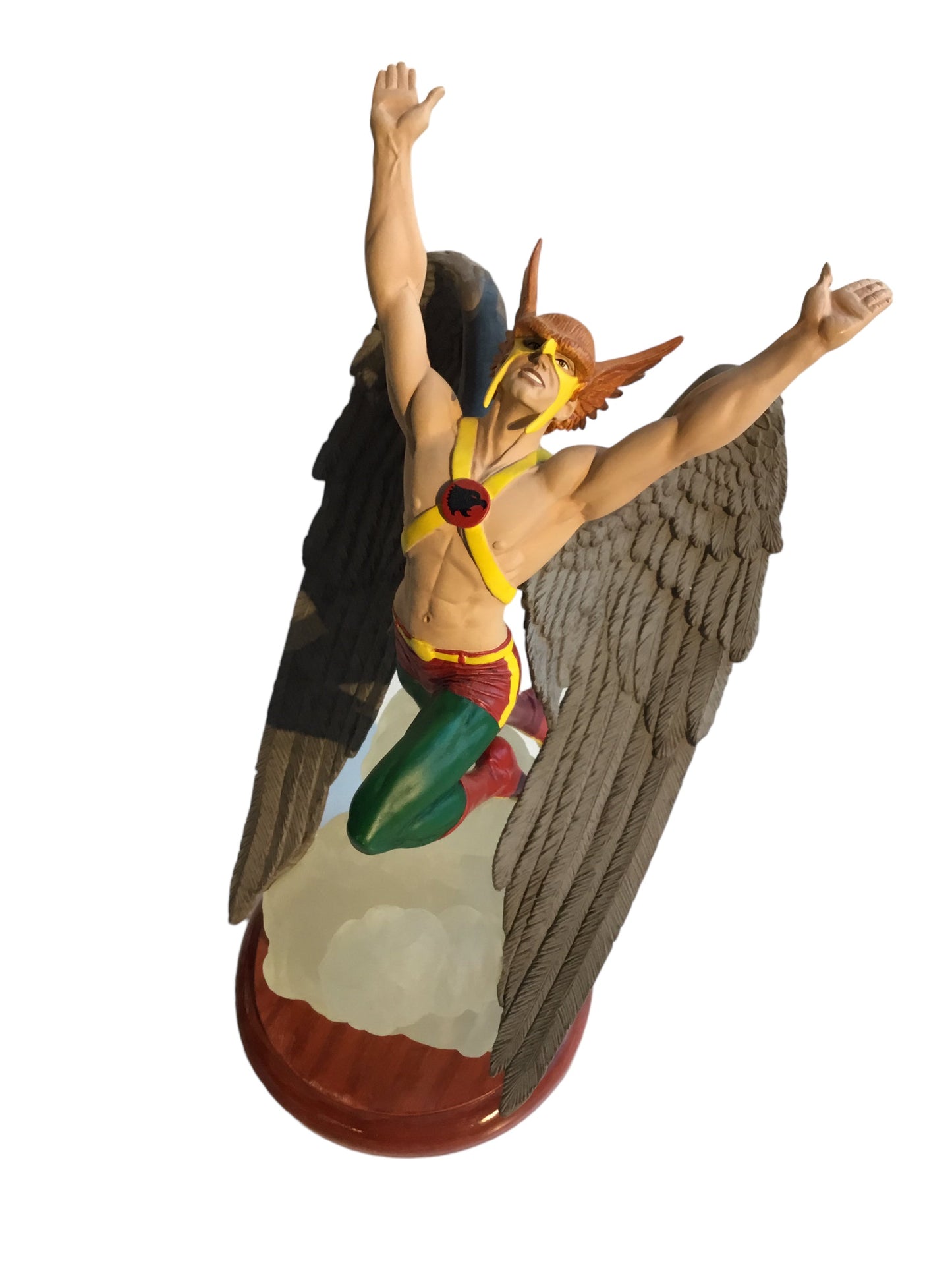 Hawkman Limited Edition Porcelain Statue - Joe Kubert signed print - DC Comics 2001