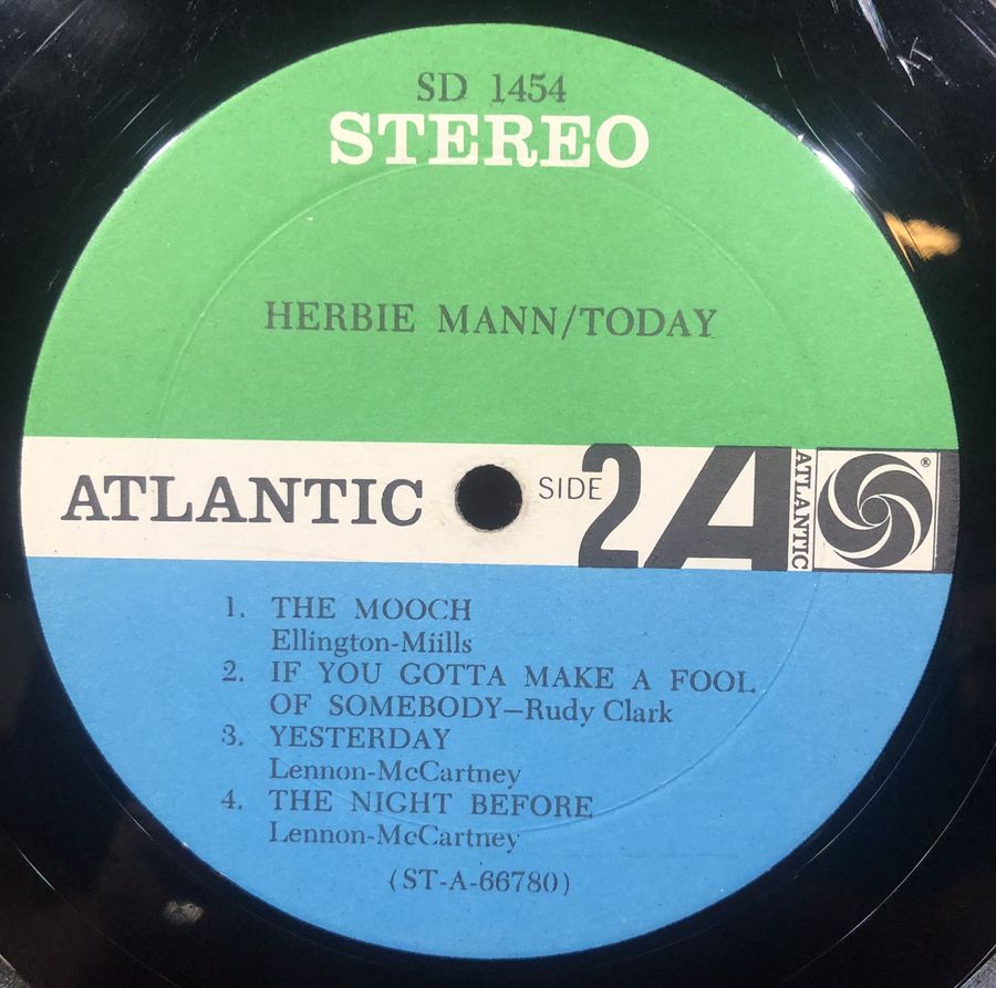 Herbie Mann- Today - SD1454