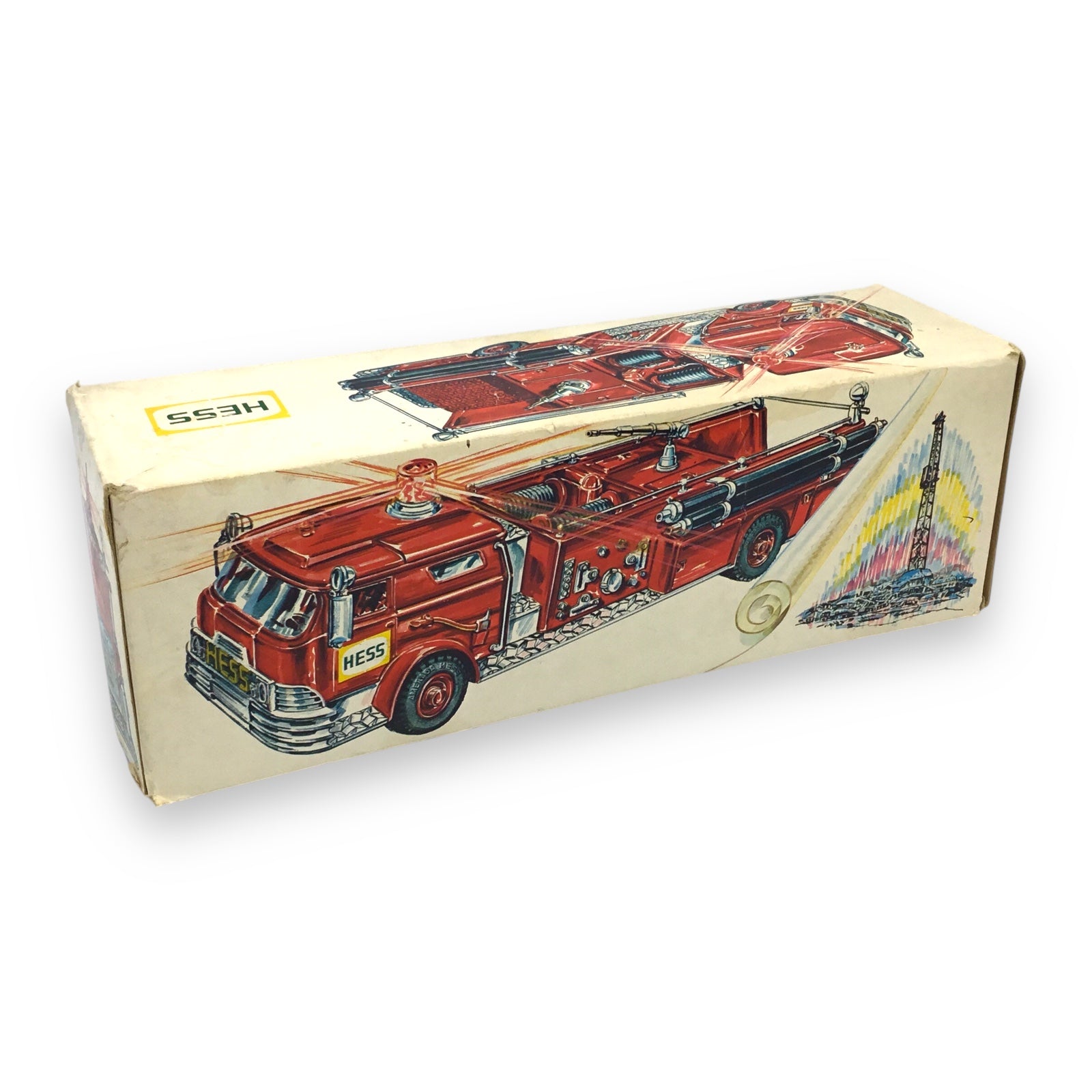 Hess Oil Fire Truck Toy | 1970s Hess Gas Station Collectible