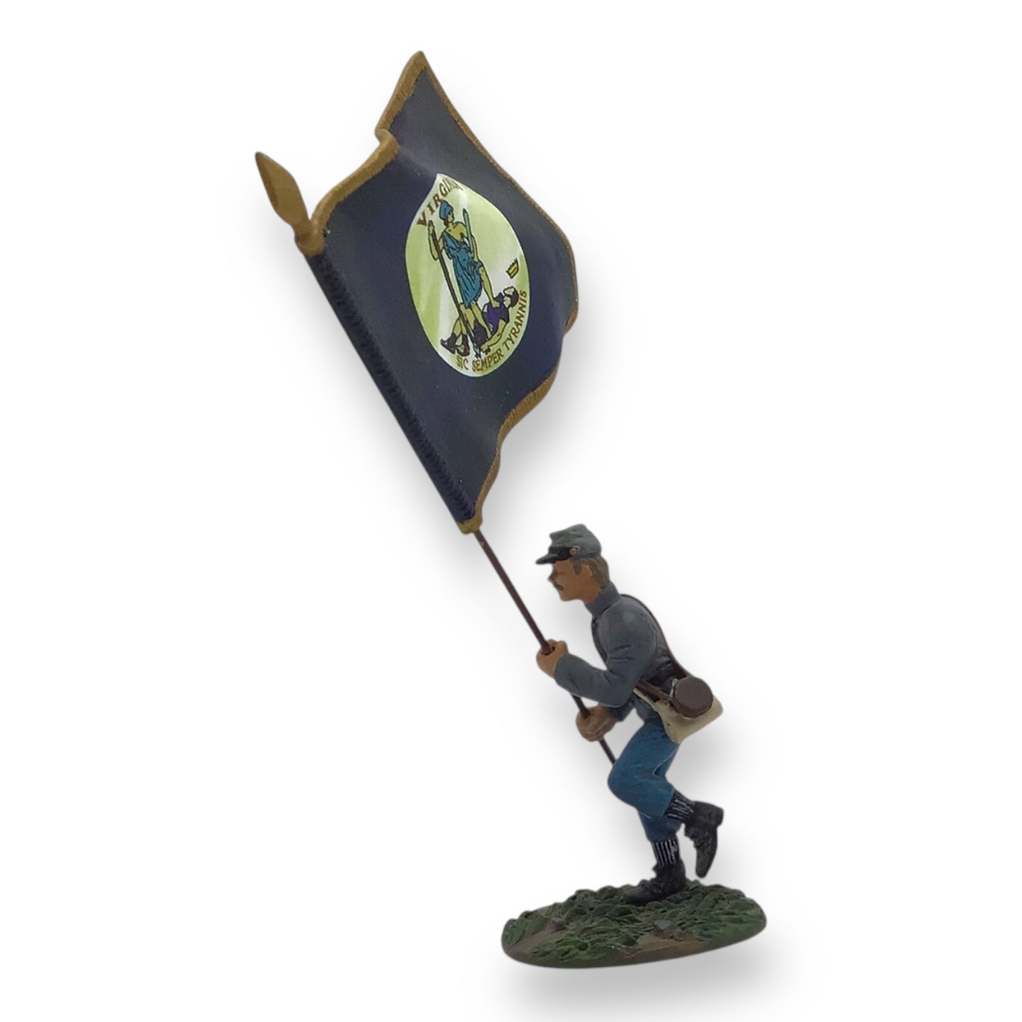 History Works ACW18609 Confederate Virginia Flagbearer 1/30 Scale Metal Figure