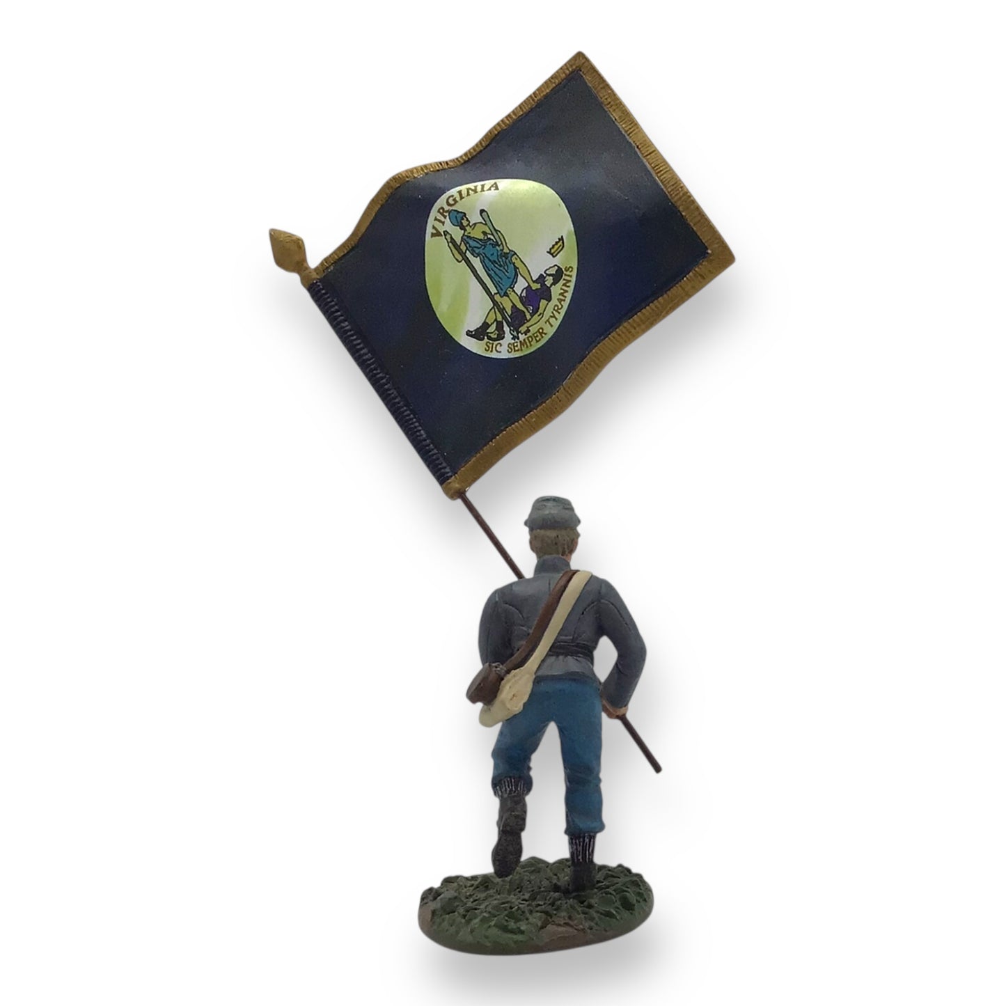 History Works ACW18609 Confederate Virginia Flagbearer 1/30 Scale Metal Figure