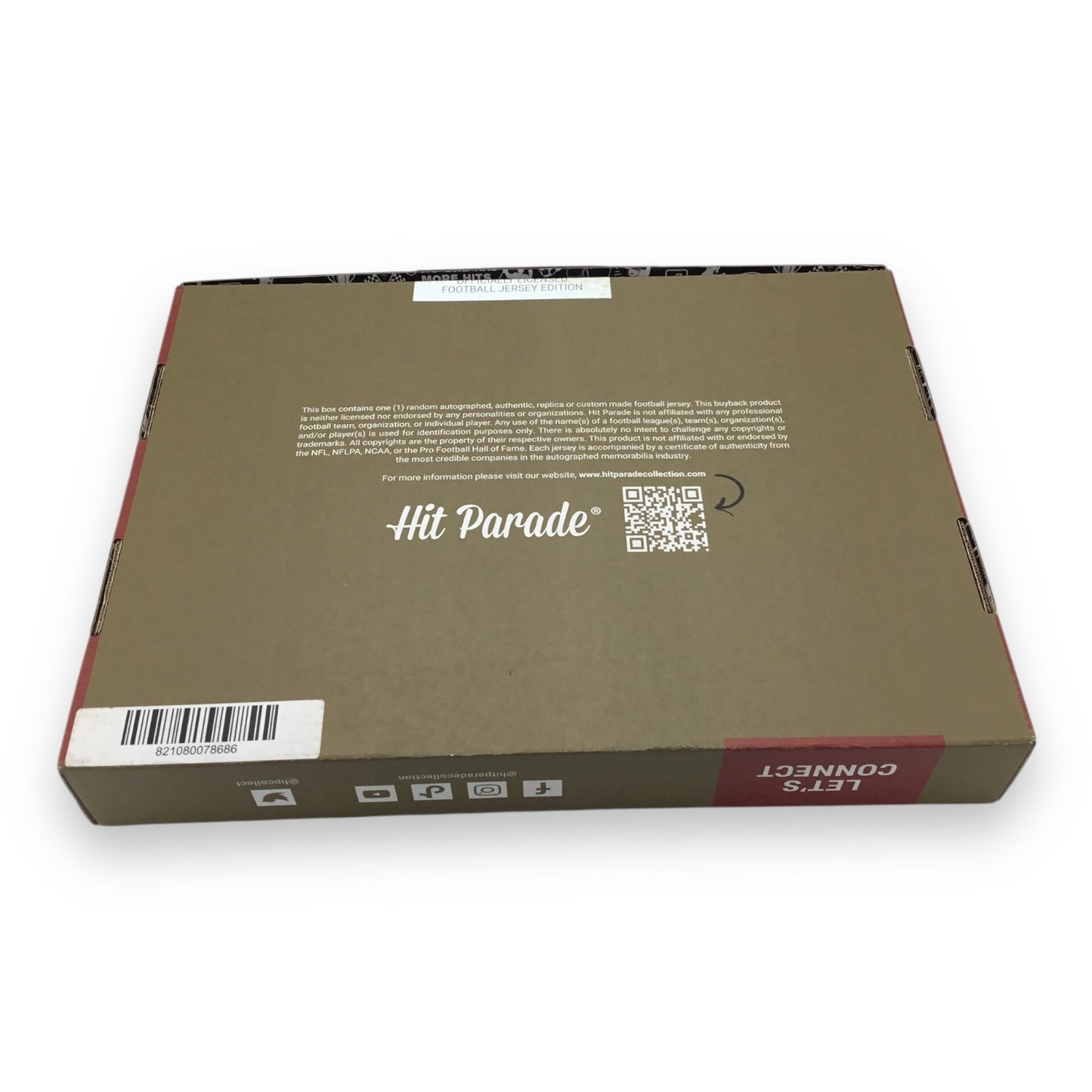 Hit Parade Autographed Football Jersey - Jim Plunkett