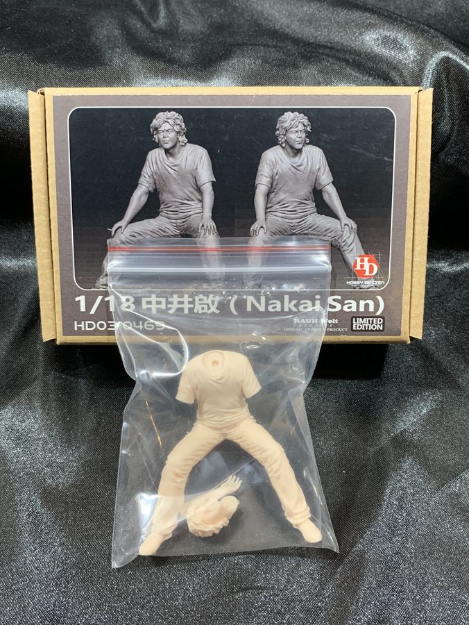 Hobby Design Nakai San 1:18 Scale Limited Edition Figure